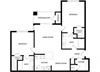 2 Bedroom Floor Plan